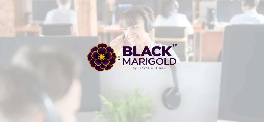 Black Marigold Header